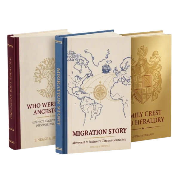 Family Legacy Report Elite: complete three-volume heritage collection