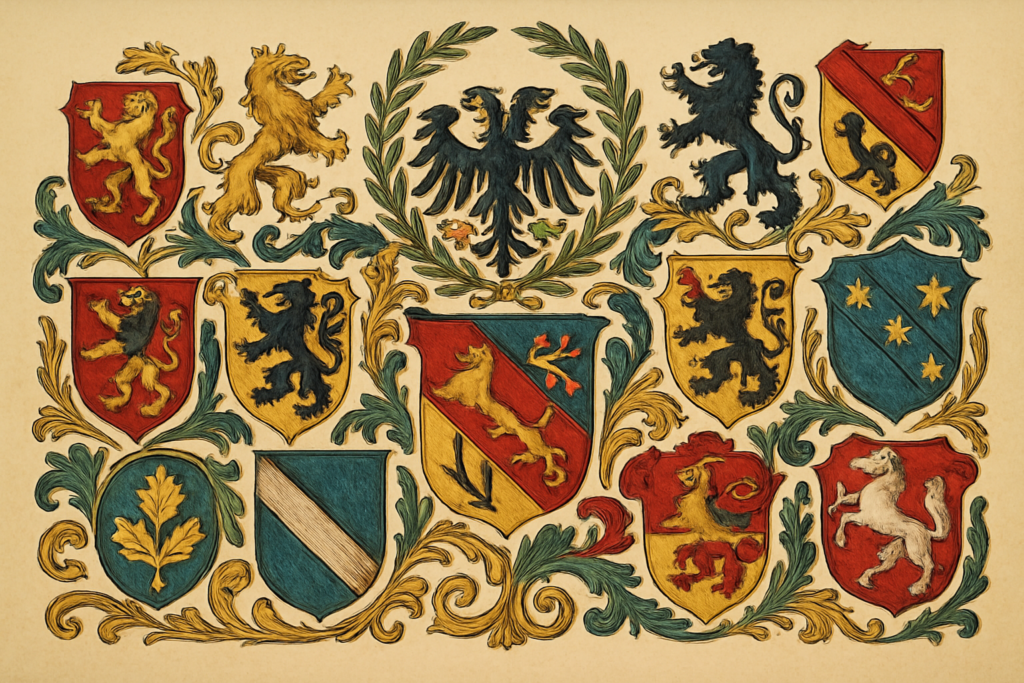 50 Common German Surnames & Their Family Crests
