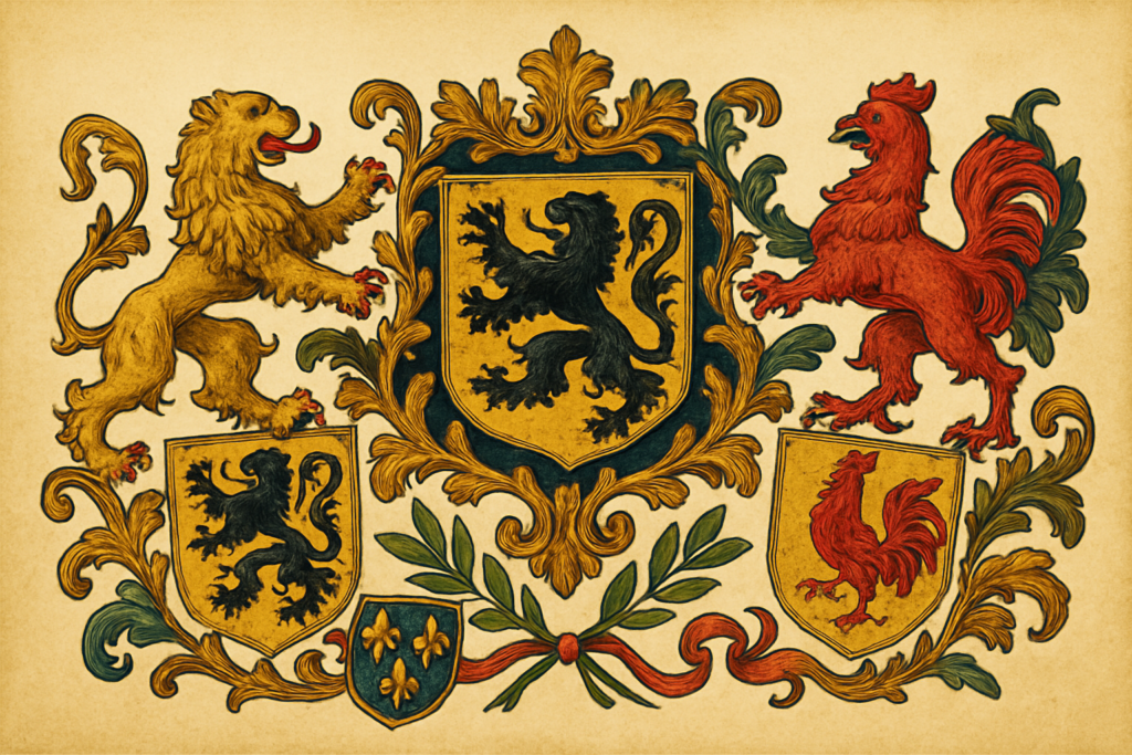Belgian Coat of Arms: Flemish, Walloon & Noble Heraldry