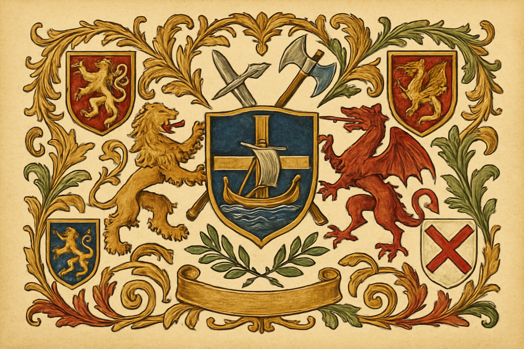 Scandinavian Heraldry: Norse Symbols, Viking Roots & Family Crests