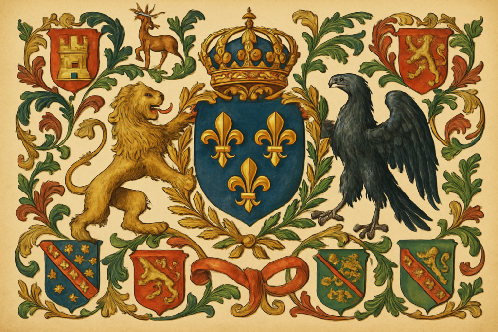 French Coat of Arms: Fleur-de-Lis, Nobility & Heraldic Tradition