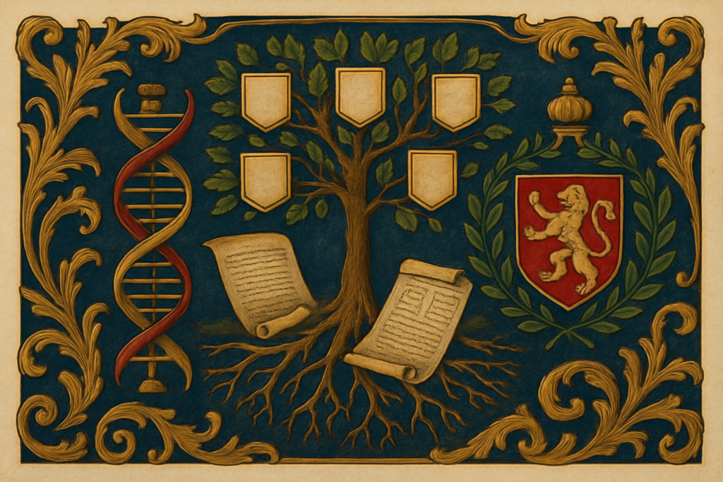 Finding Your Roots: How DNA and Heraldry Tell Your Family Story