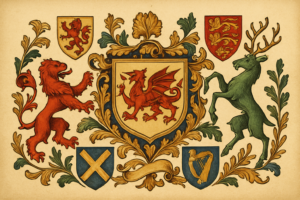 Welsh Family Crests: Celtic Heraldry & Surname Origins