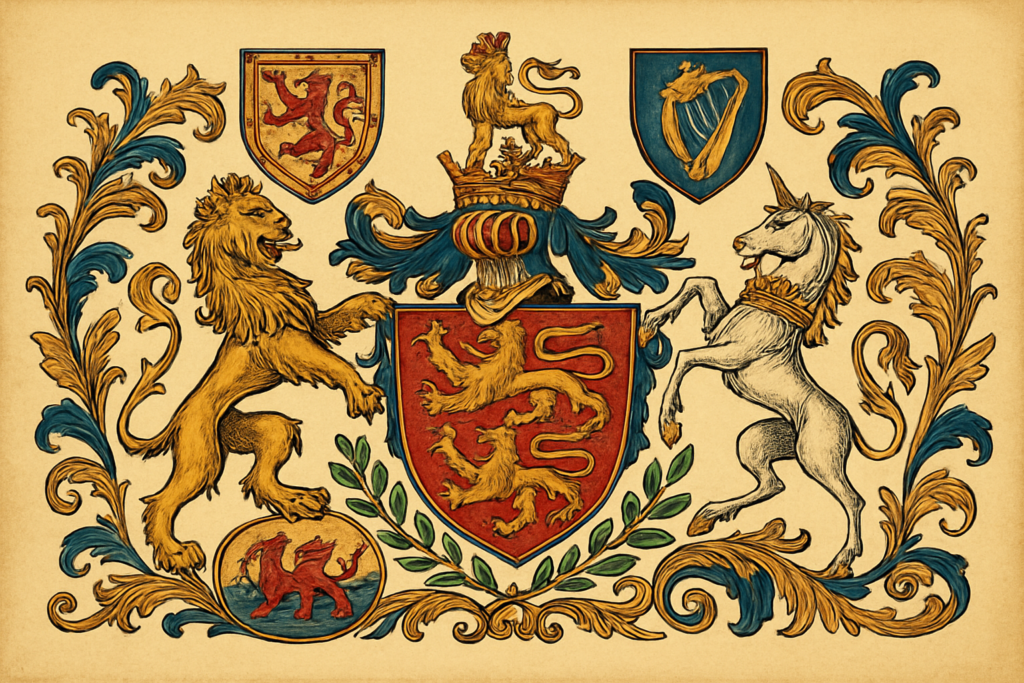 English Coat of Arms: The History of British Heraldry