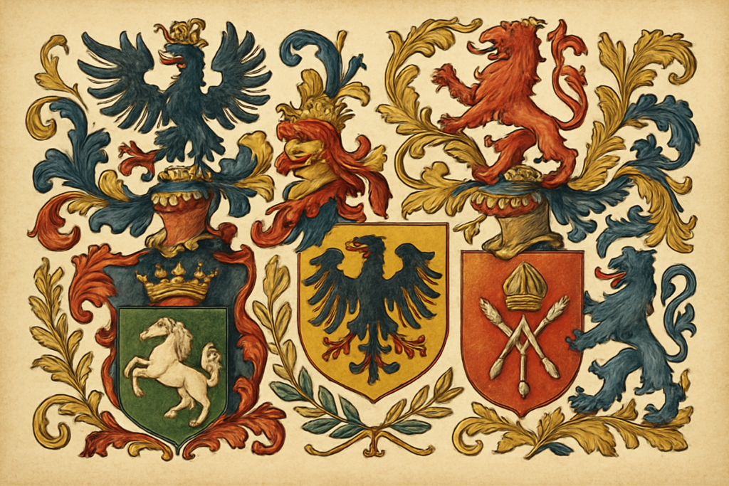 German Family Crests: The Heraldic Traditions of Germanic Surnames