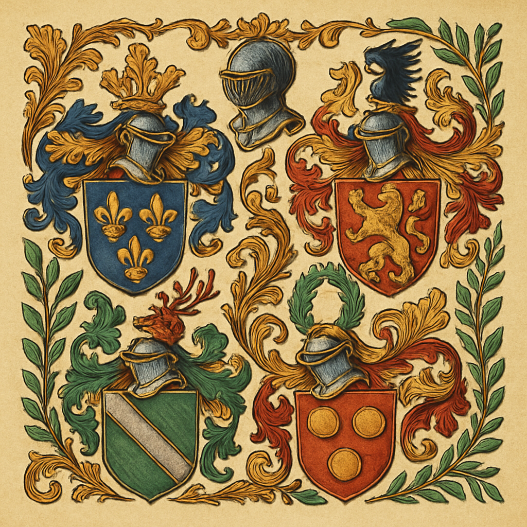 What Makes a Coat of Arms "Authentic"? — heraldic illustration