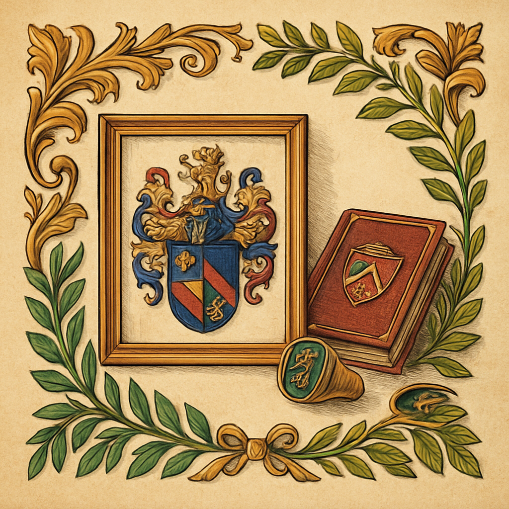 Why Family Heritage Makes the Perfect Father's Day Gift — heraldic illustration
