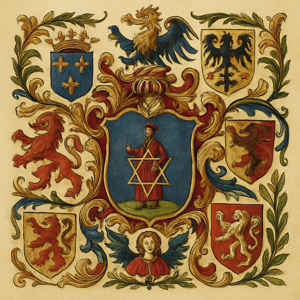 Jews and European Heraldry — heraldic illustration