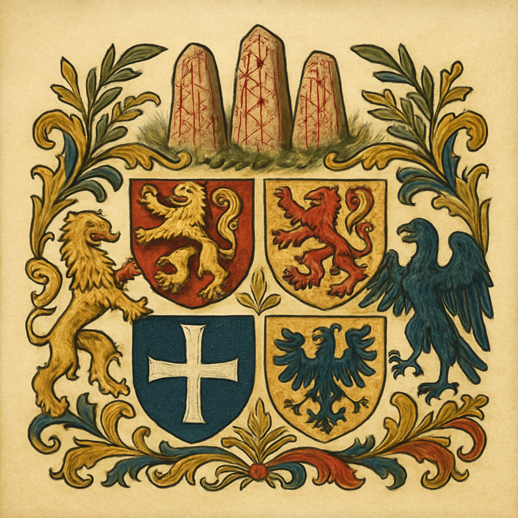 From Runes to Heraldry — heraldic illustration