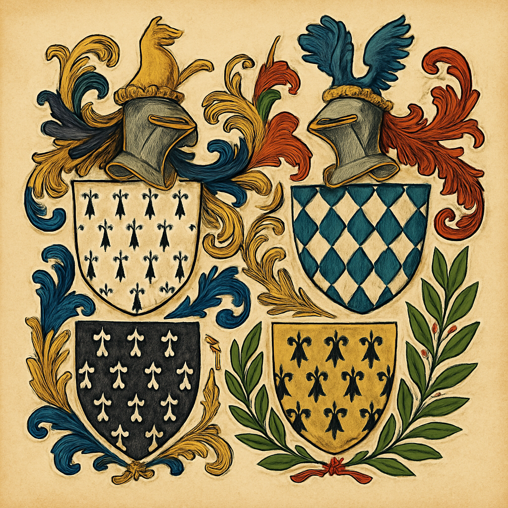 The Furs — heraldic illustration