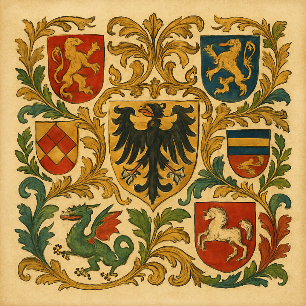 German Heraldry: A Different Tradition — heraldic illustration