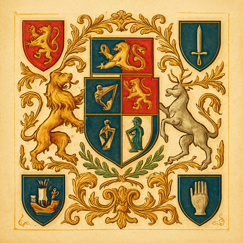 The Origins of Irish Heraldry — heraldic illustration